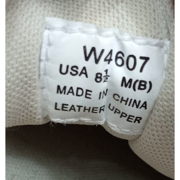 Propet Women's 8.5M Leather Walking Sneaker Brown Comfort Low Top Lace Up - Picture 4 of 7